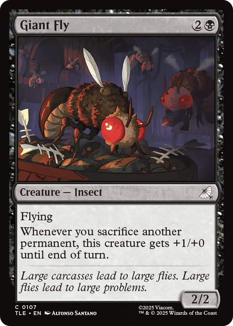 Giant Fly — Avatar: The Last Airbender Eternal — Magic: The Gathering