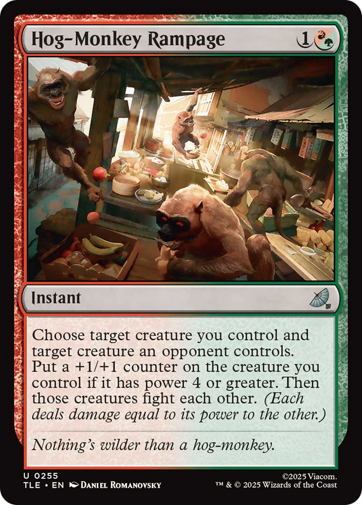 Hog-Monkey Rampage — Avatar: The Last Airbender Eternal — Magic: The Gathering