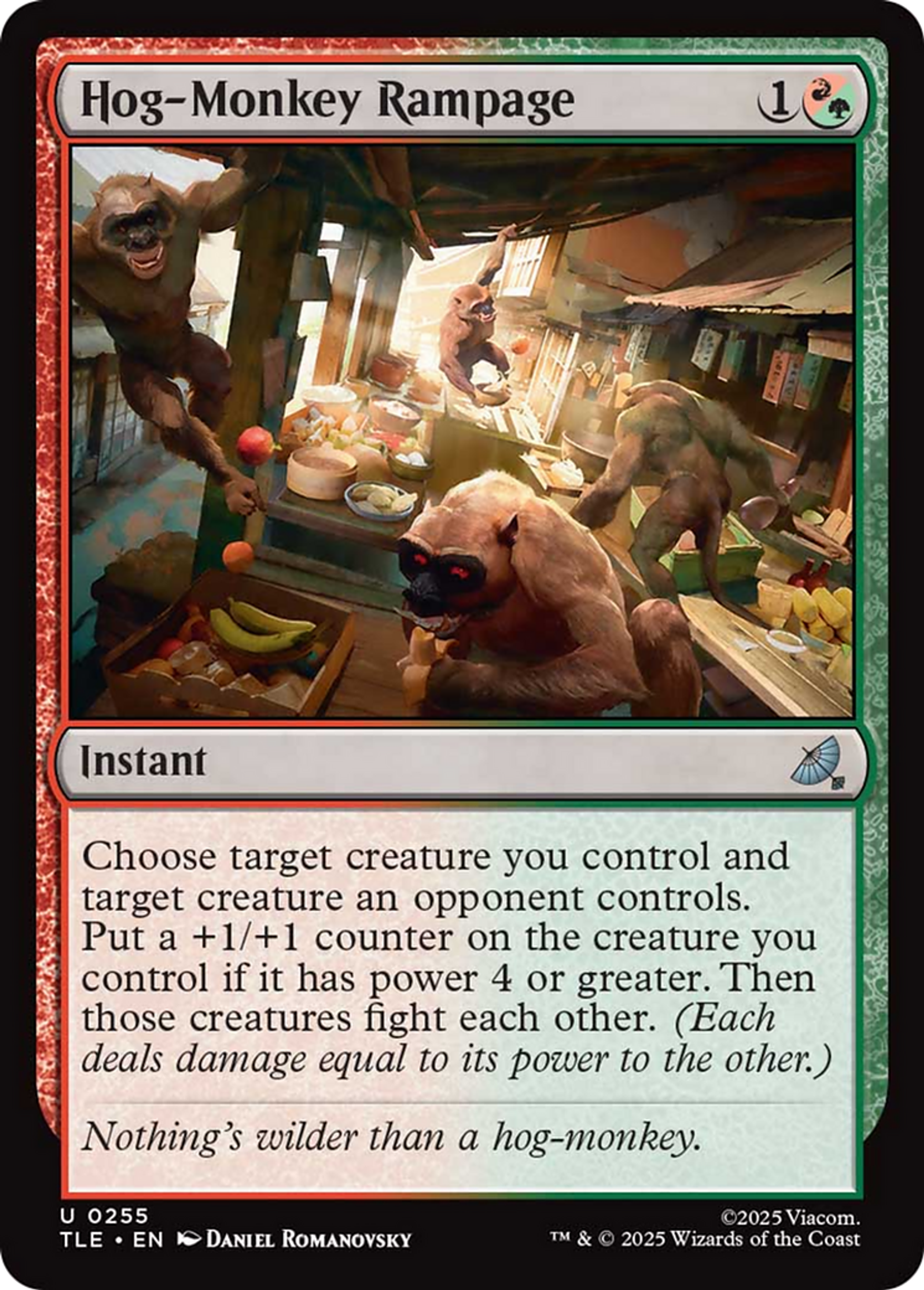 Hog-Monkey Rampage — Avatar: The Last Airbender Eternal — Magic: The Gathering