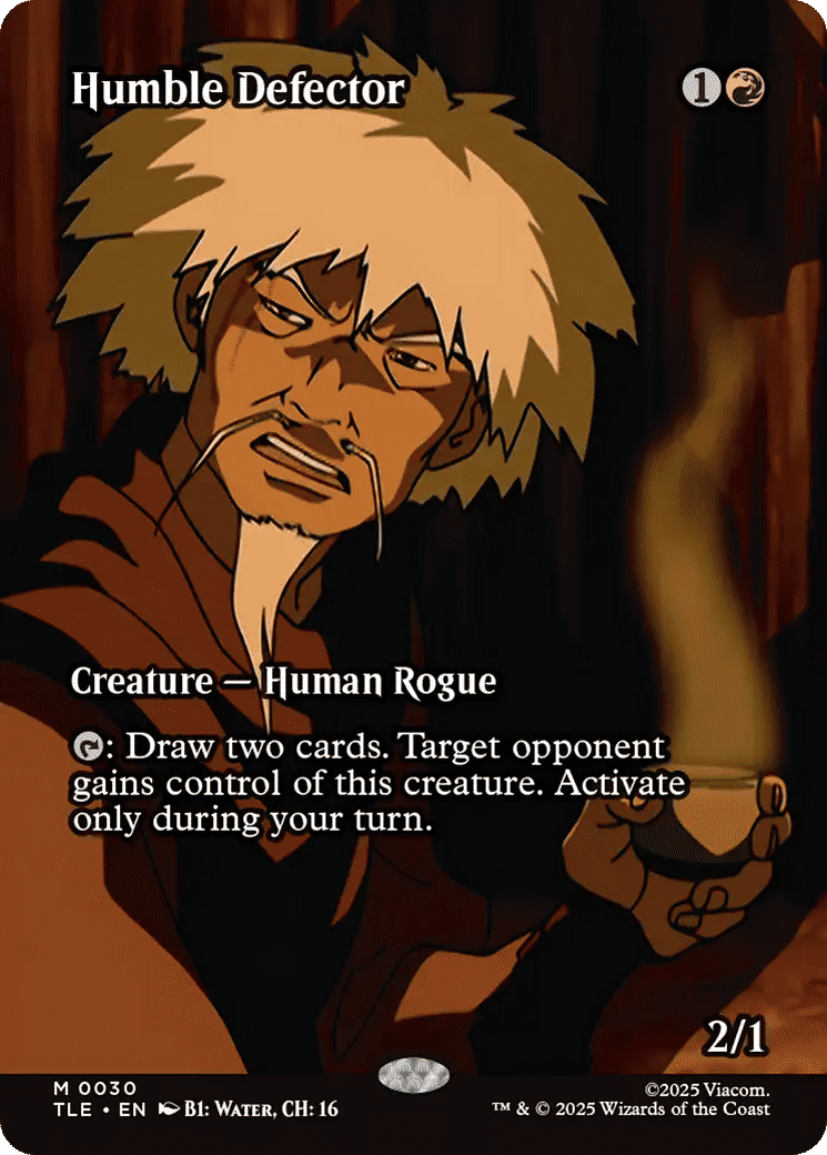 Humble Defector — Avatar: The Last Airbender Eternal — Magic: The Gathering
