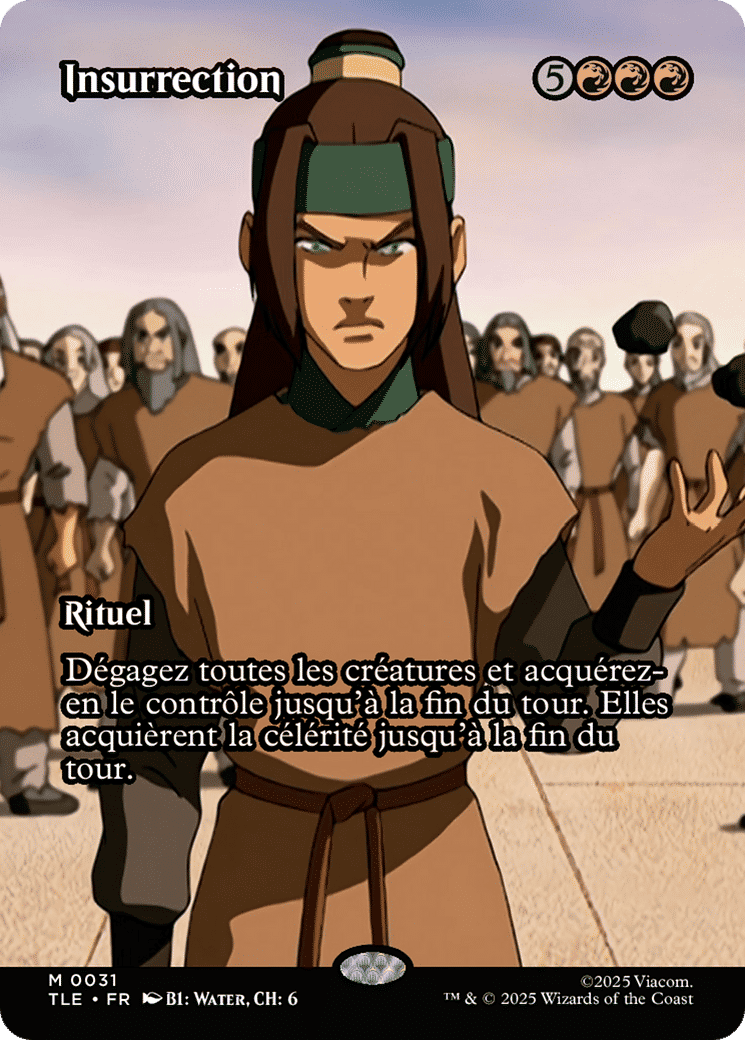 Insurrection — Avatar: The Last Airbender Eternal — Magic: The Gathering