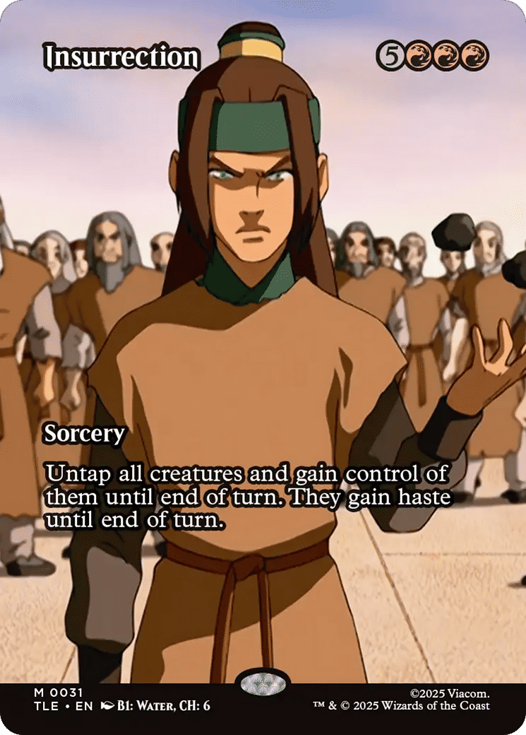 Insurrection from Avatar: The Last Airbender Eternal - Magic: The Gathering
