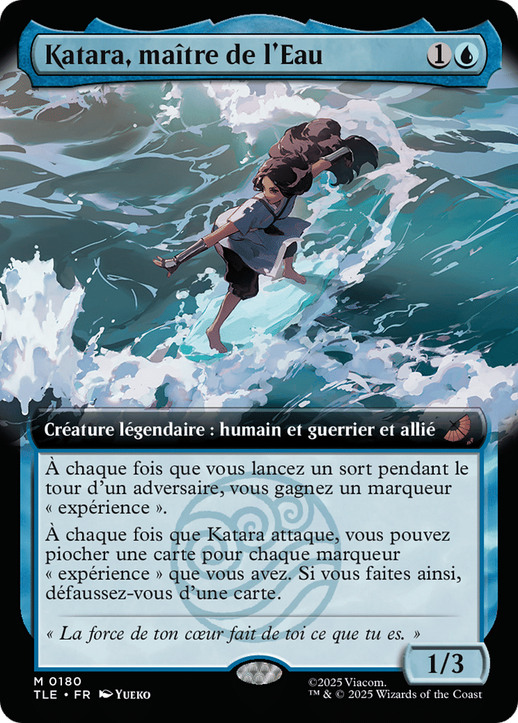 Katara, maître de l'Eau — Avatar: The Last Airbender Eternal — Magic: The Gathering