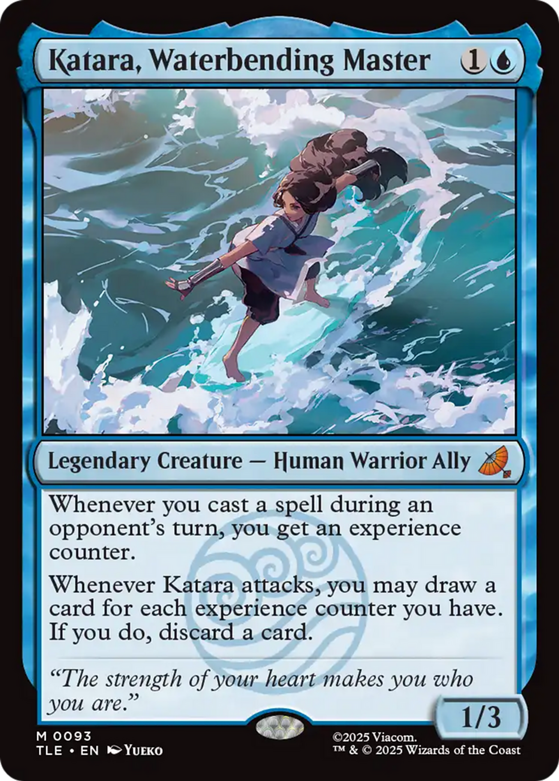 Katara, Waterbending Master — Avatar: The Last Airbender Eternal — Magic: The Gathering