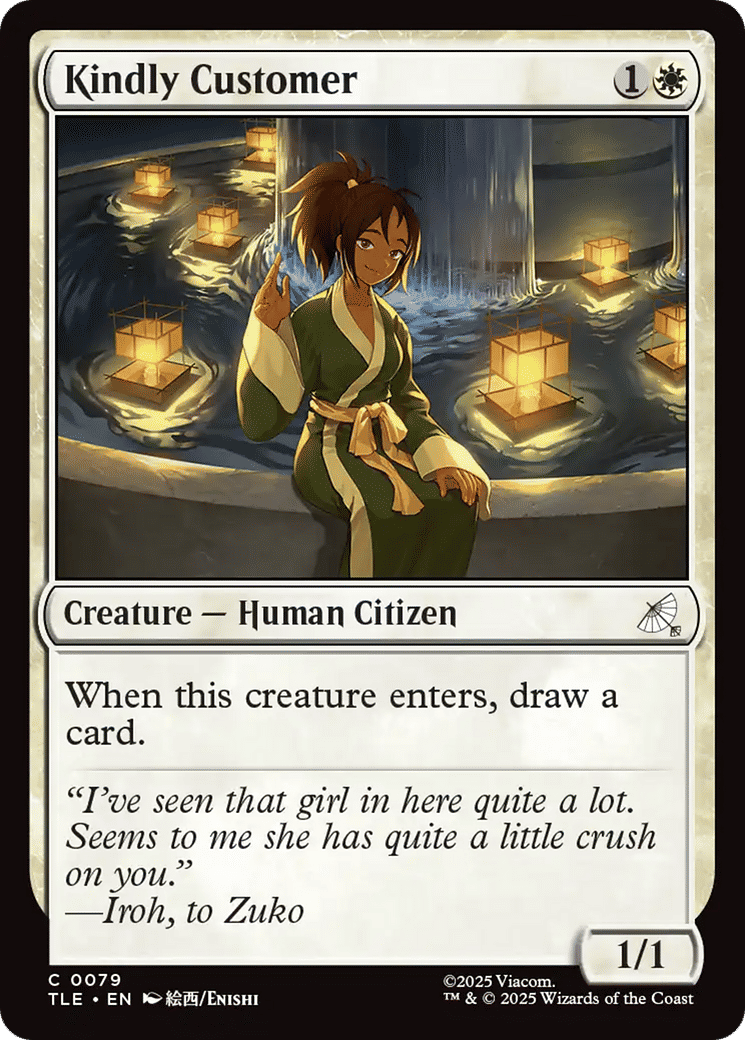 Kindly Customer — Avatar: The Last Airbender Eternal — Magic: The Gathering
