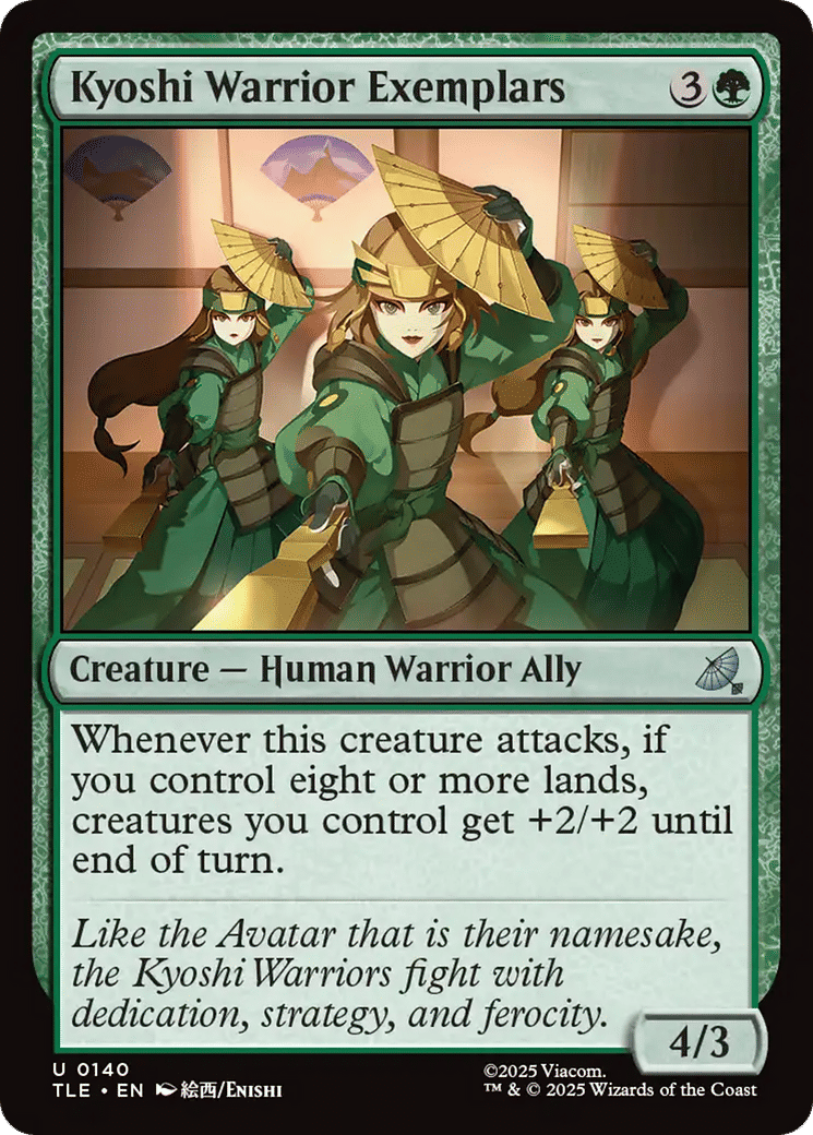 Kyoshi Warrior Exemplars — Avatar: The Last Airbender Eternal — Magic: The Gathering