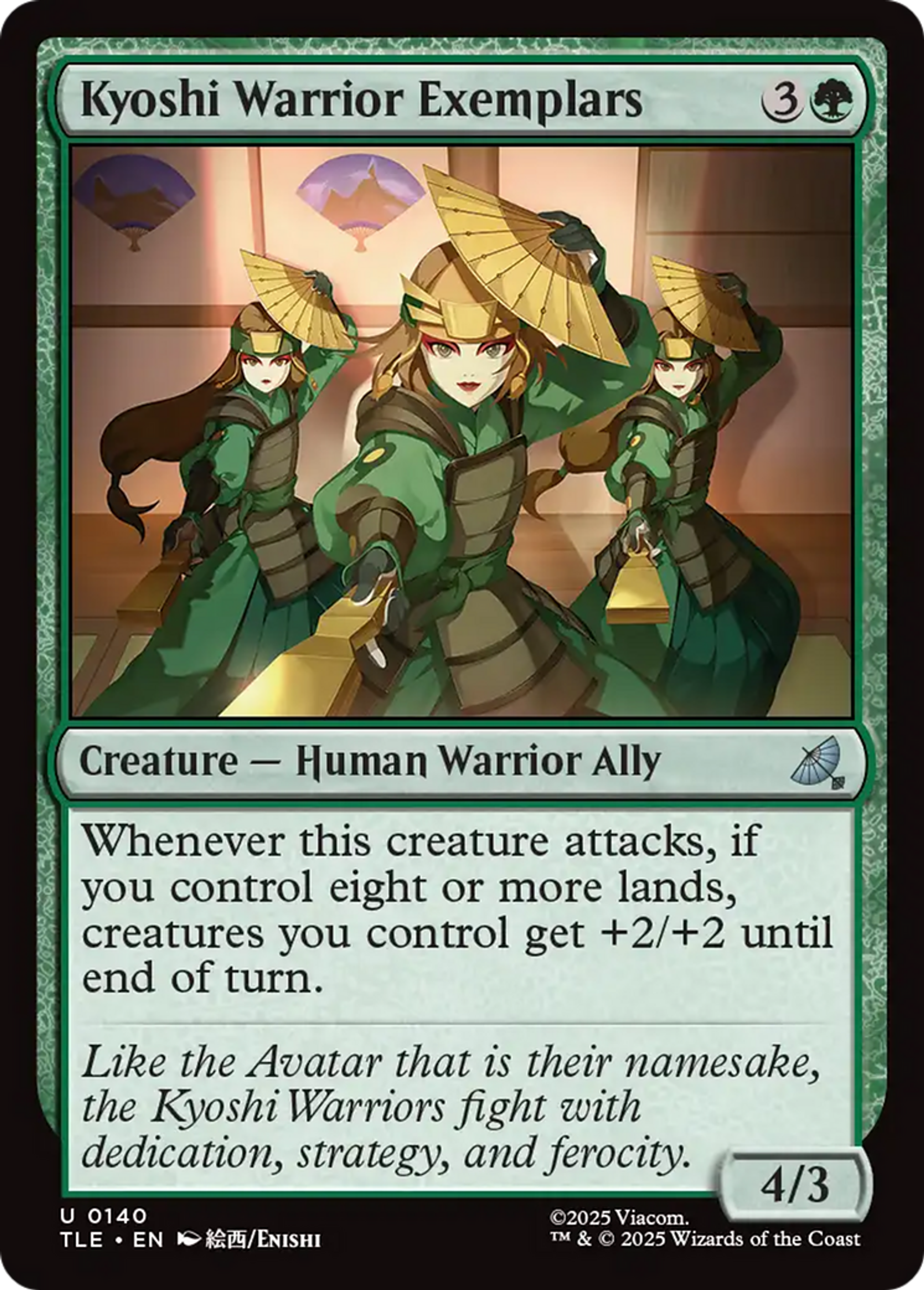 Kyoshi Warrior Exemplars — Avatar: The Last Airbender Eternal — Magic: The Gathering