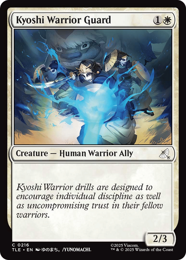 Kyoshi Warrior Guard — Avatar: The Last Airbender Eternal — Magic: The Gathering