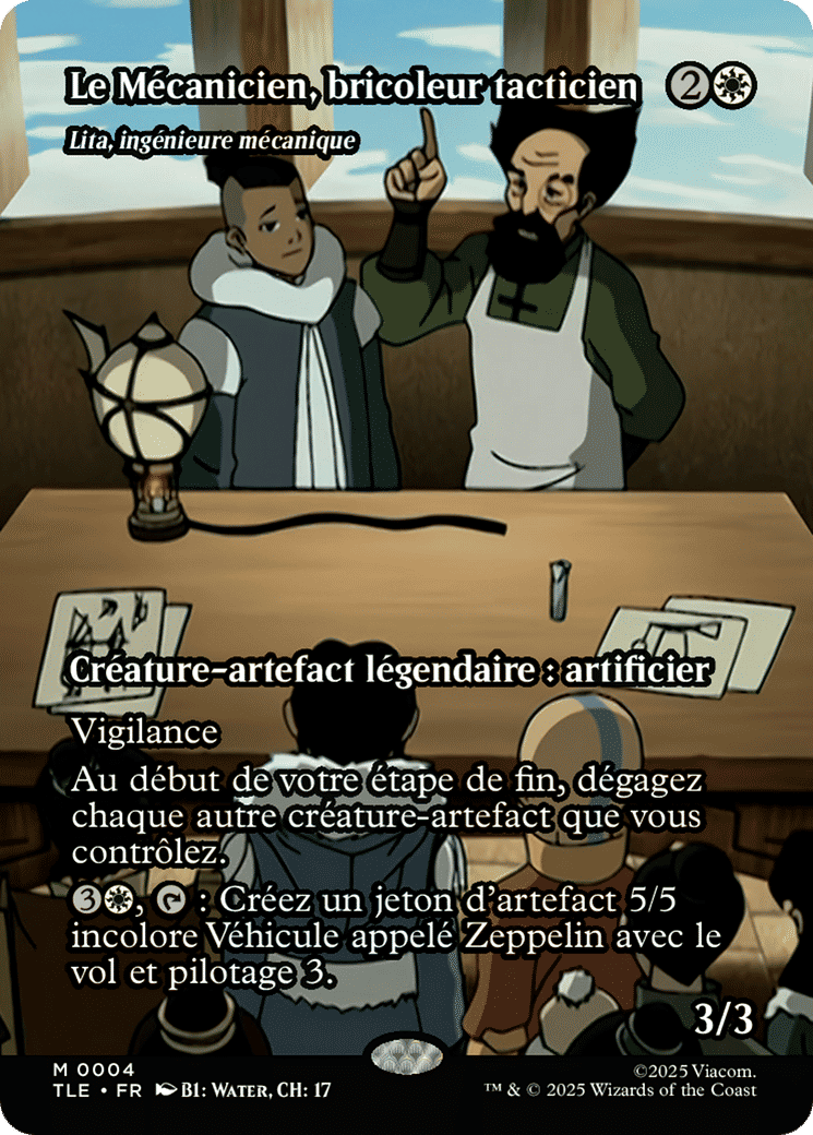 Lita, ingénieure mécanique — Avatar: The Last Airbender Eternal — Magic: The Gathering