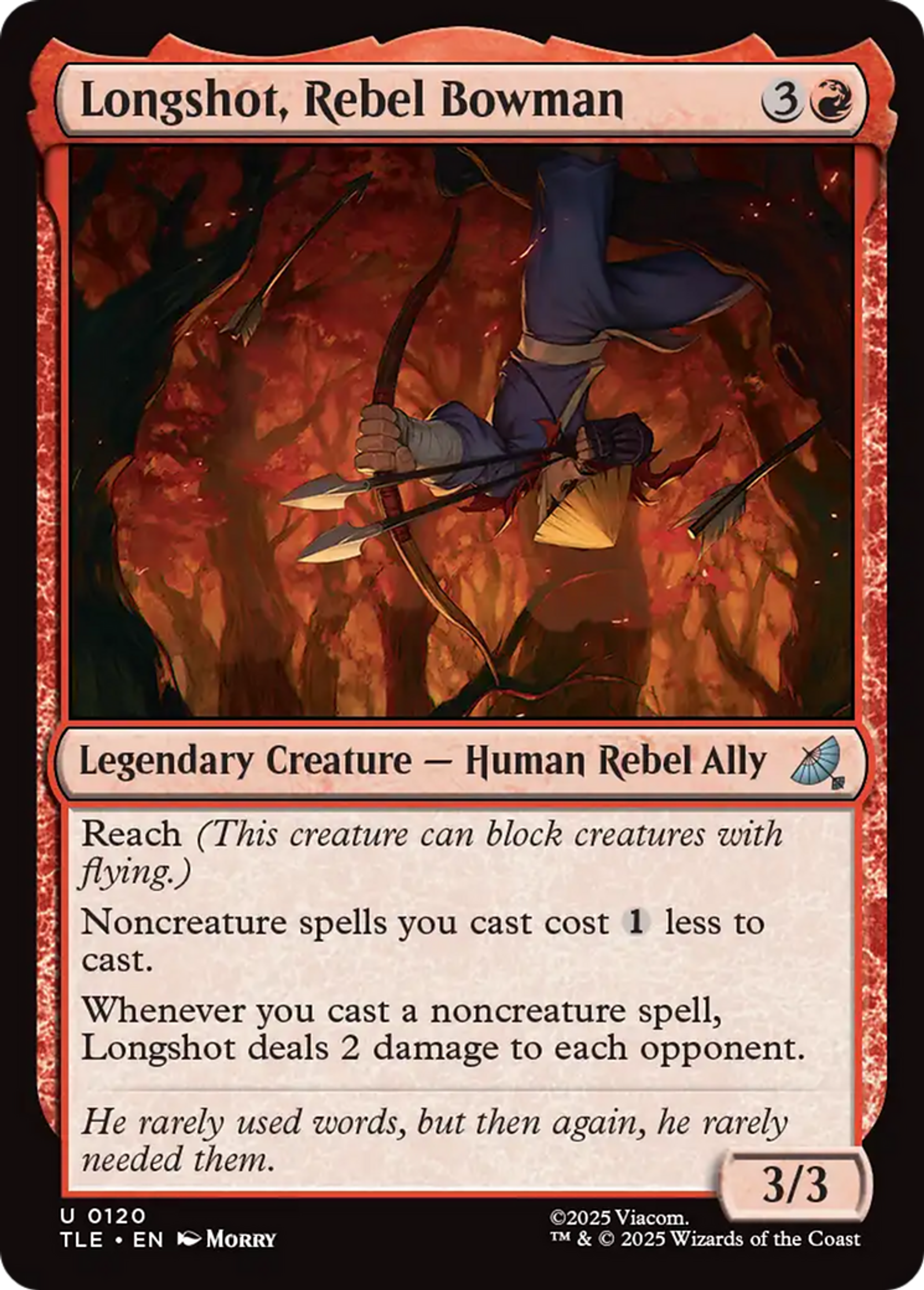 Longshot, Rebel Bowman — Avatar: The Last Airbender Eternal — Magic: The Gathering