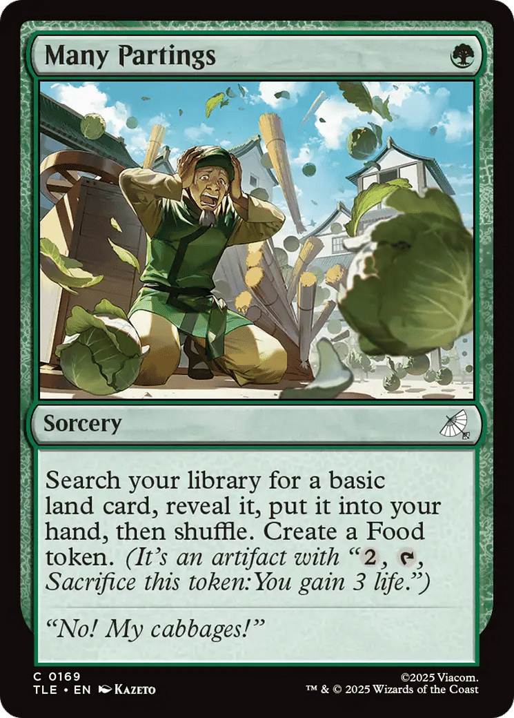 Many Partings — Avatar: The Last Airbender Eternal — Magic: The Gathering