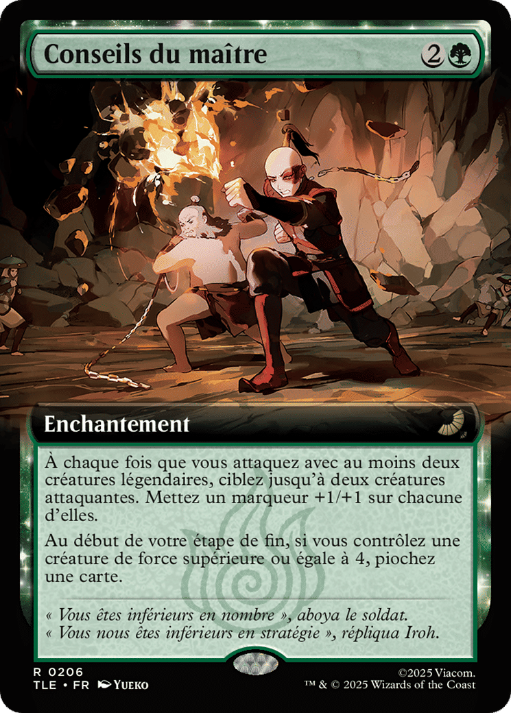 Conseils du maître from Avatar: The Last Airbender Eternal - Magic: The Gathering