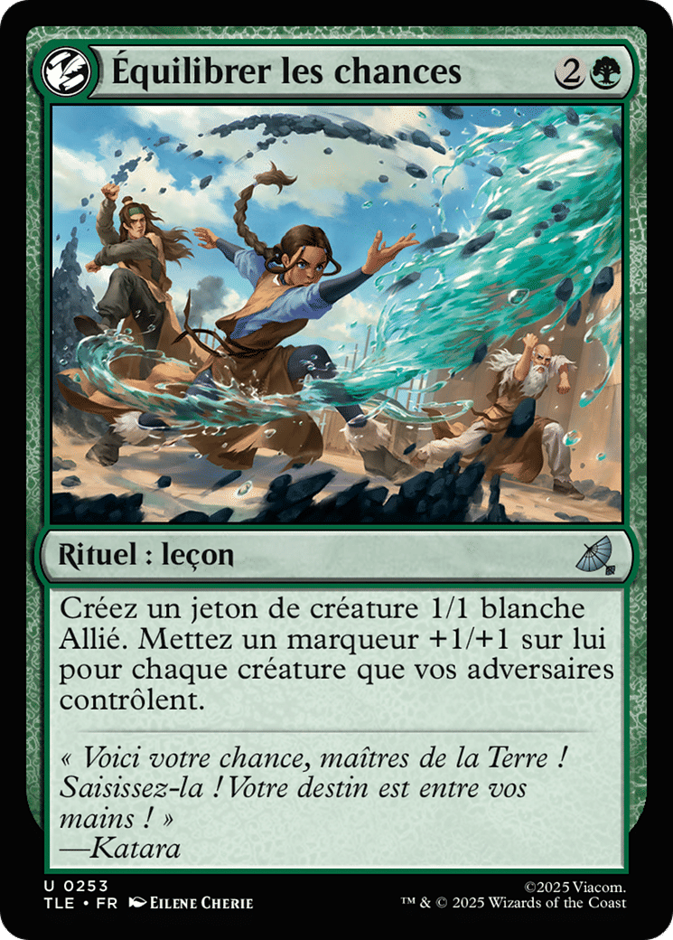 Équilibrer les chances — Avatar: The Last Airbender Eternal — Magic: The Gathering