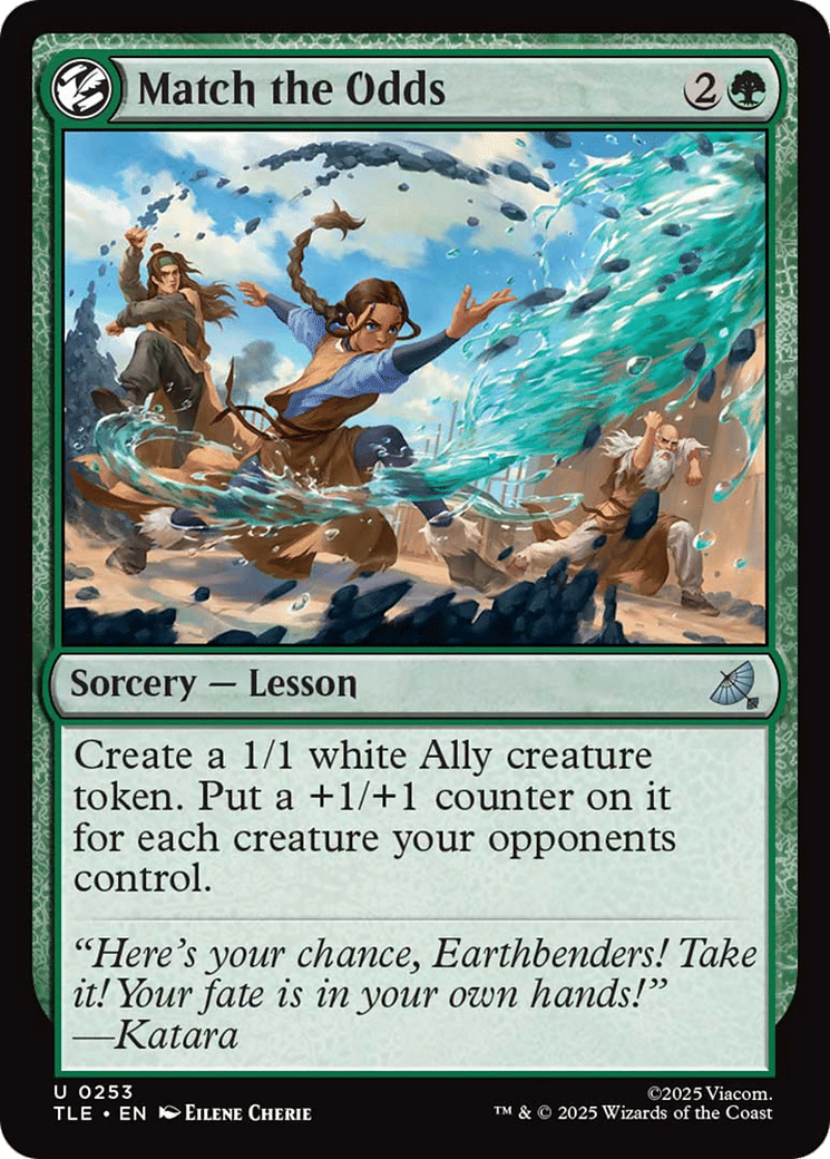 Match the Odds — Avatar: The Last Airbender Eternal — Magic: The Gathering
