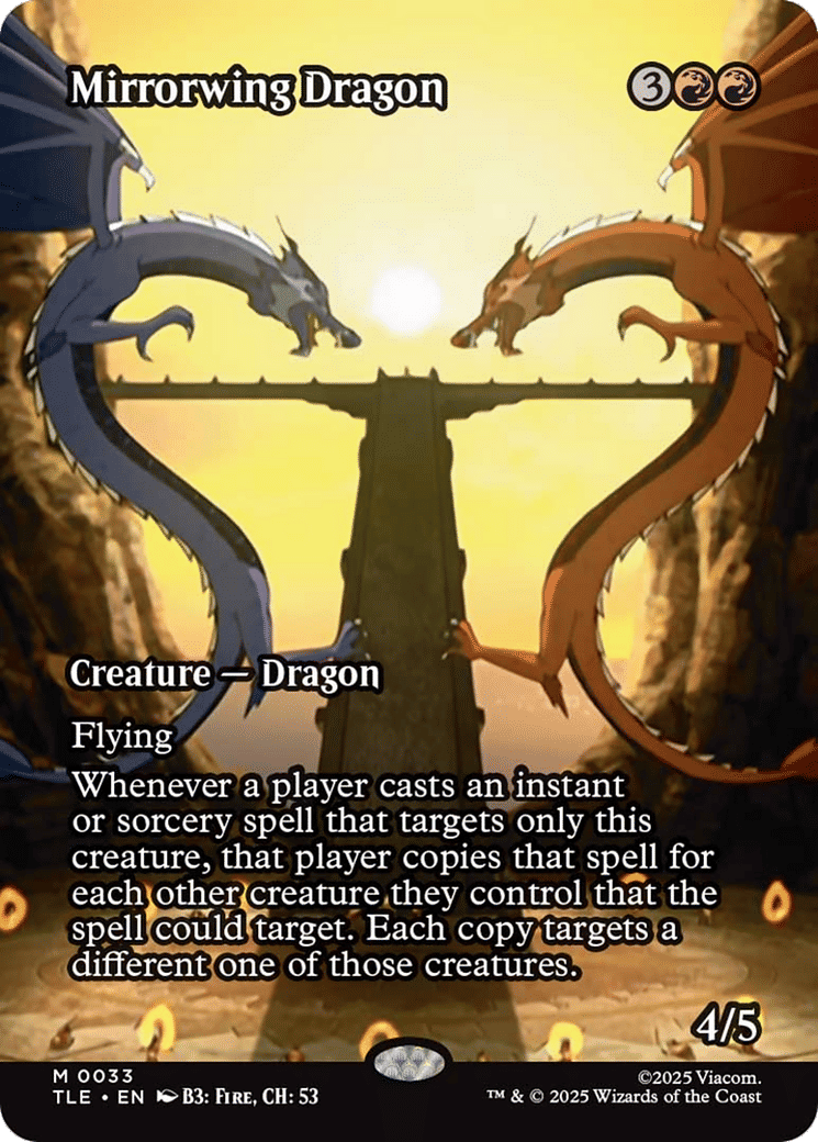 Mirrorwing Dragon — Avatar: The Last Airbender Eternal — Magic: The Gathering