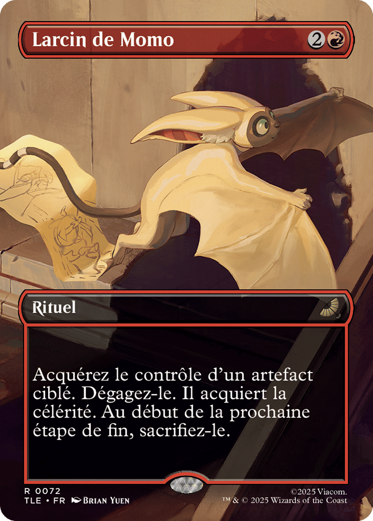 Larcin de Momo — Avatar: The Last Airbender Eternal — Magic: The Gathering
