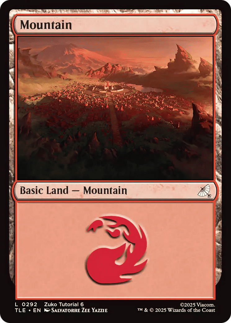 Mountain — Avatar: The Last Airbender Eternal — Magic: The Gathering