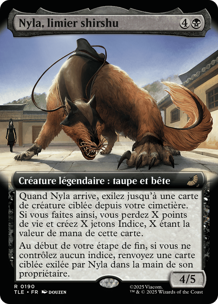 Nyla, limier shirshu — Avatar: The Last Airbender Eternal — Magic: The Gathering