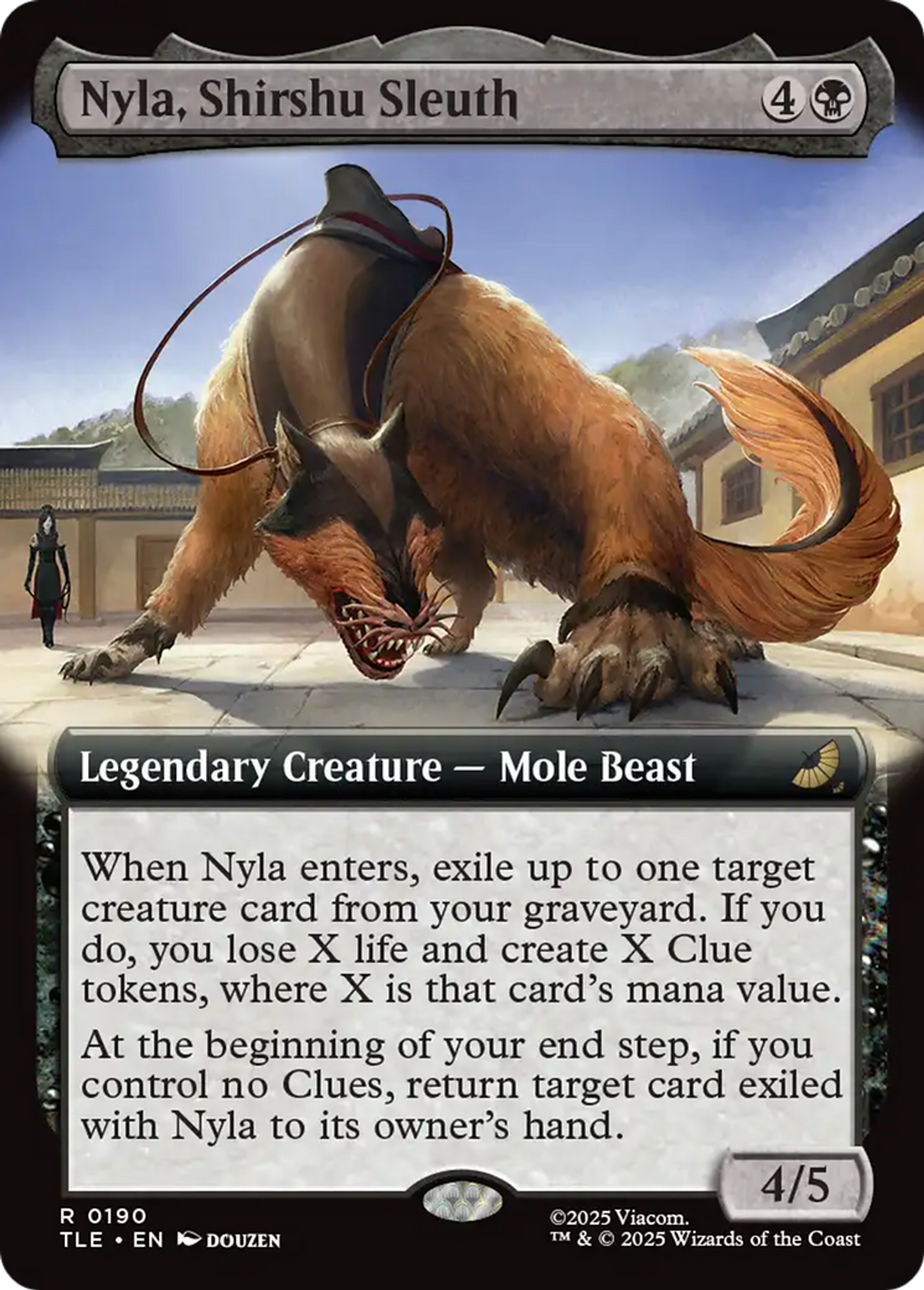 Nyla, limier shirshu — Avatar: The Last Airbender Eternal — Magic: The Gathering