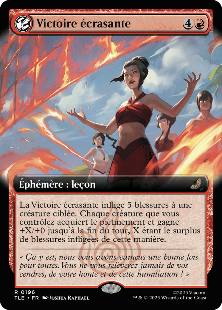 Victoire écrasante — Avatar: The Last Airbender Eternal — Magic: The Gathering
