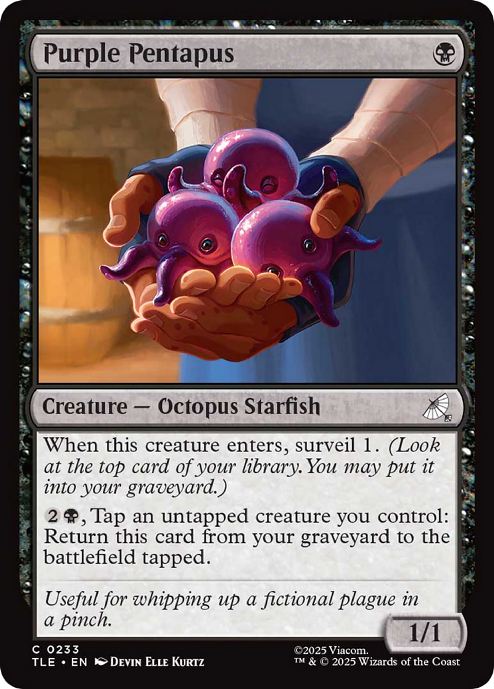 Purple Pentapus — Avatar: The Last Airbender Eternal — Magic: The Gathering