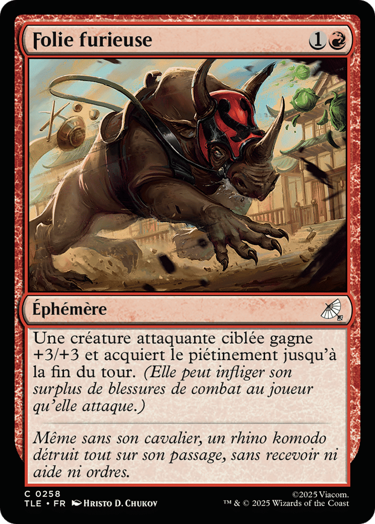 Folie furieuse — Avatar: The Last Airbender Eternal — Magic: The Gathering