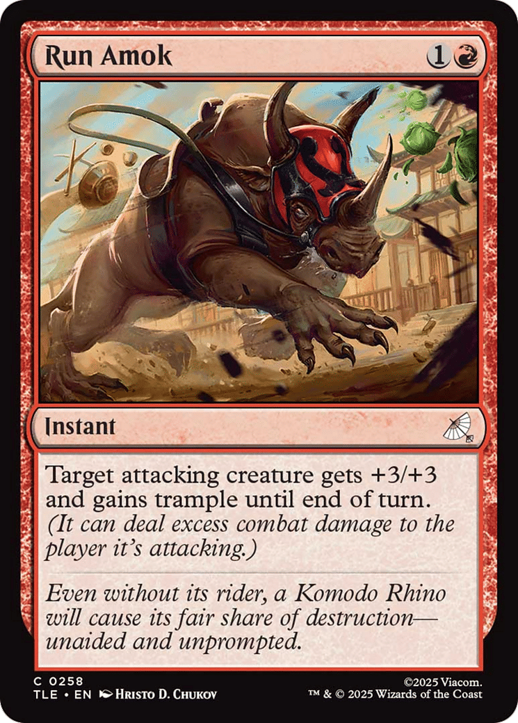 Run Amok — Avatar: The Last Airbender Eternal — Magic: The Gathering