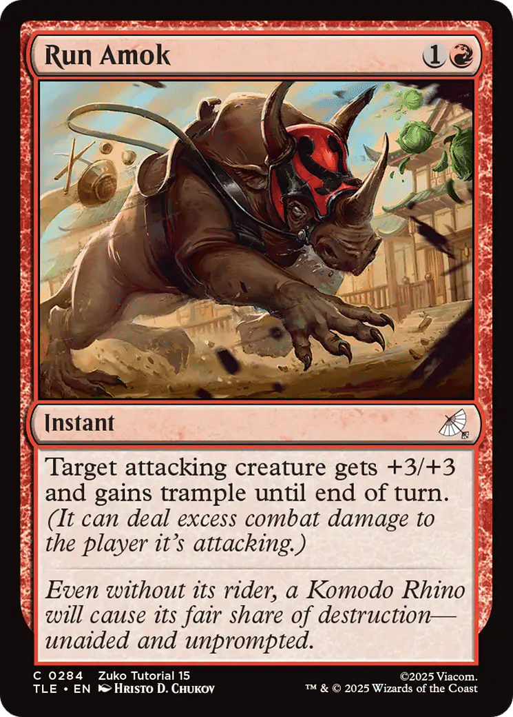 Run Amok — Avatar: The Last Airbender Eternal — Magic: The Gathering