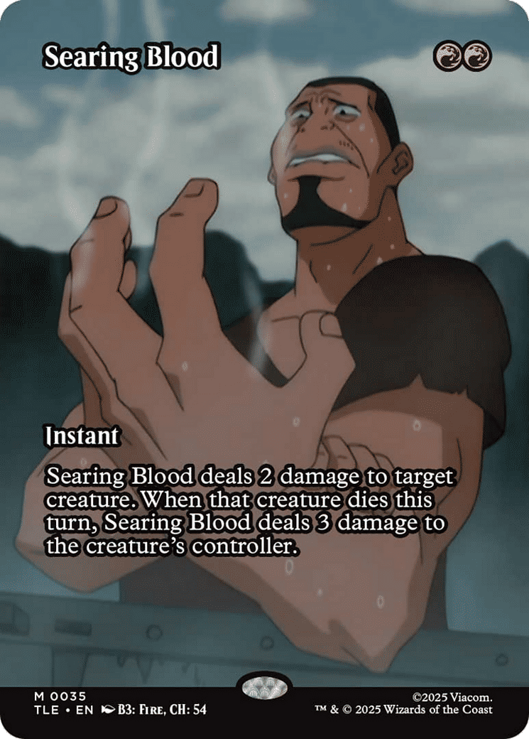 Searing Blood — Avatar: The Last Airbender Eternal — Magic: The Gathering