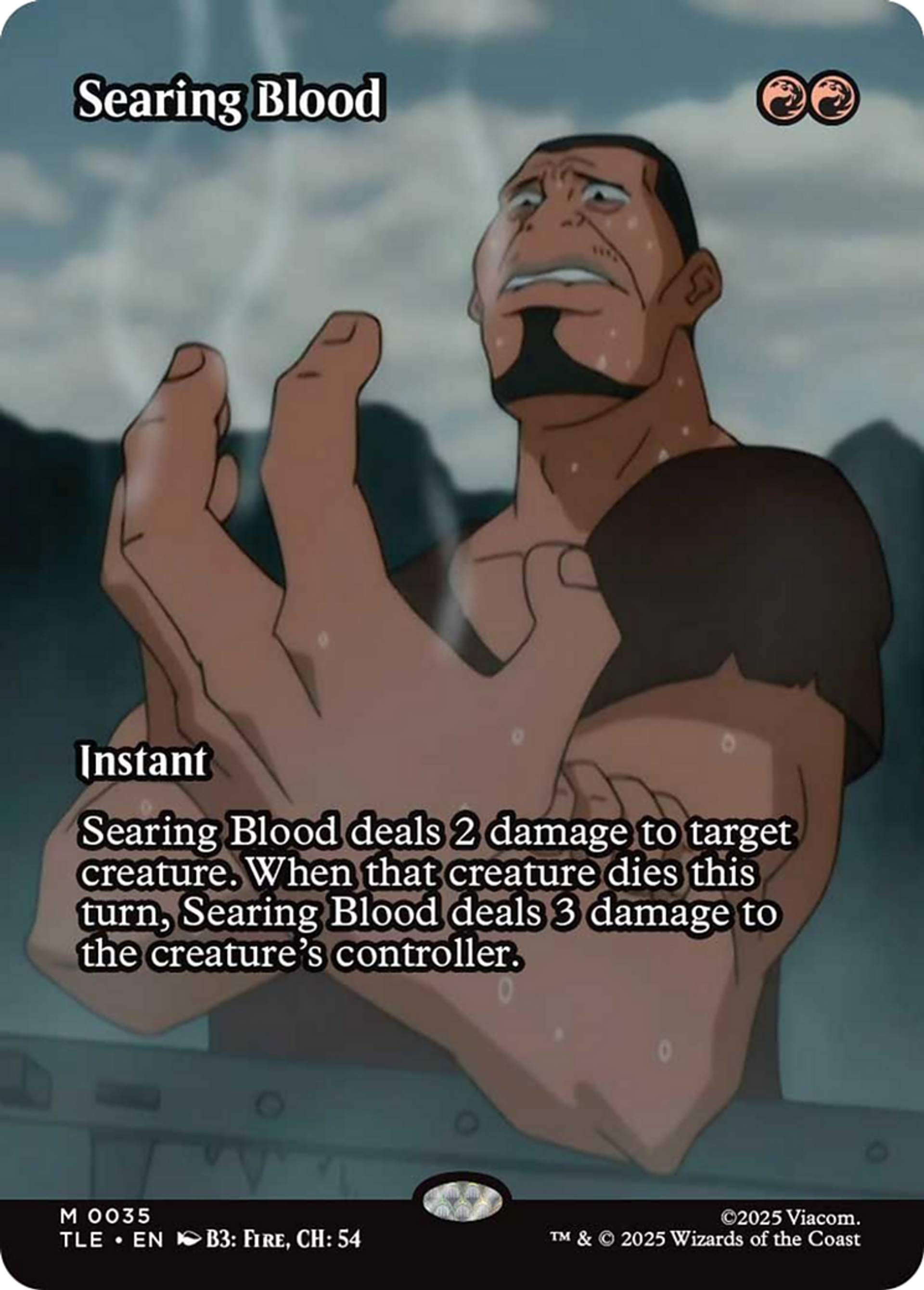 Searing Blood — Avatar: The Last Airbender Eternal — Magic: The Gathering