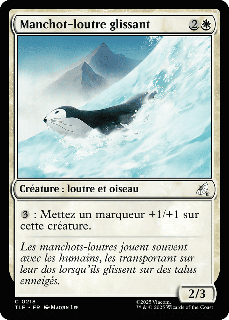 Manchot-loutre glissant — Avatar: The Last Airbender Eternal — Magic: The Gathering