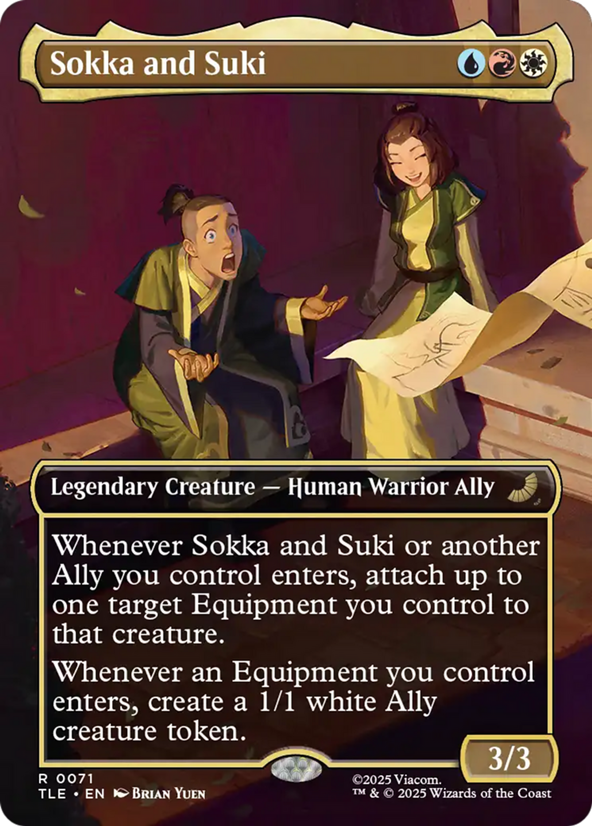 Sokka and Suki — Avatar: The Last Airbender Eternal — Magic: The Gathering