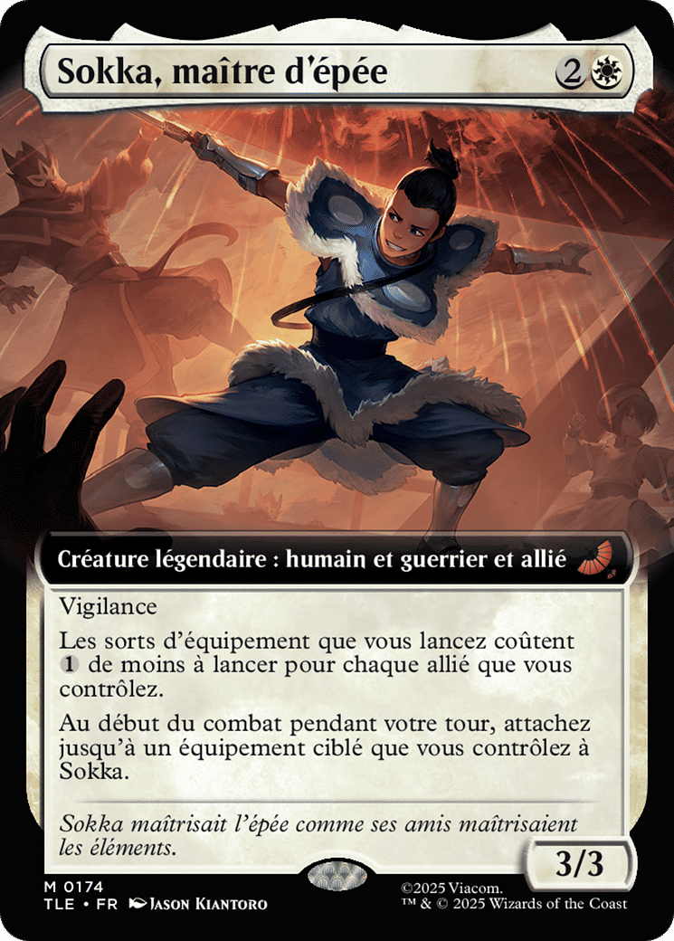 Sokka, maître d'épée — Avatar: The Last Airbender Eternal — Magic: The Gathering