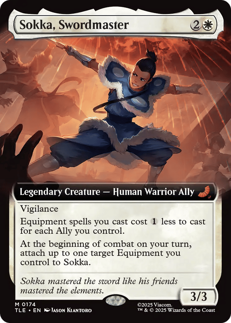 Sokka, Swordmaster — Avatar: The Last Airbender Eternal — Magic: The Gathering