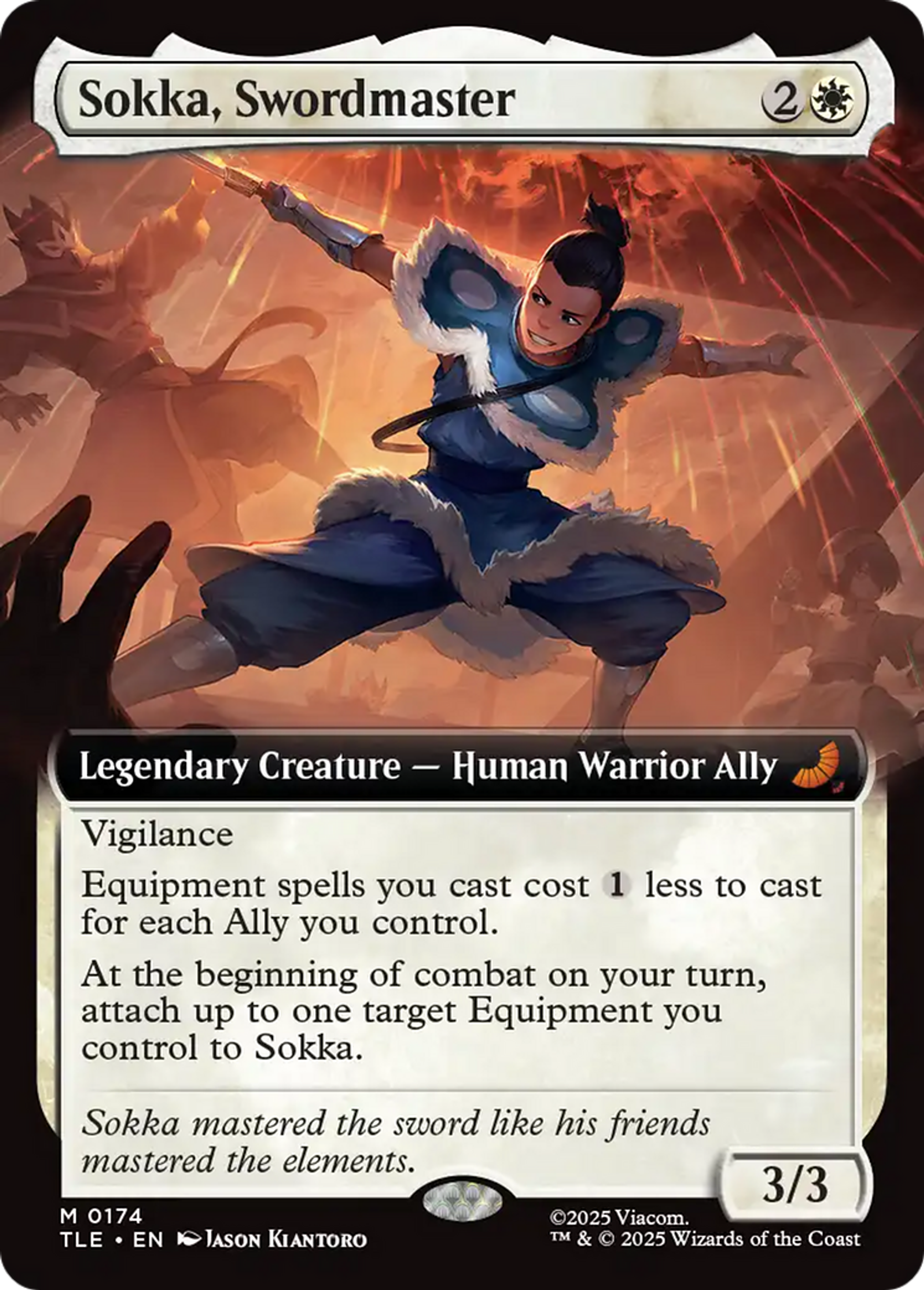 Sokka, Swordmaster — Avatar: The Last Airbender Eternal — Magic: The Gathering