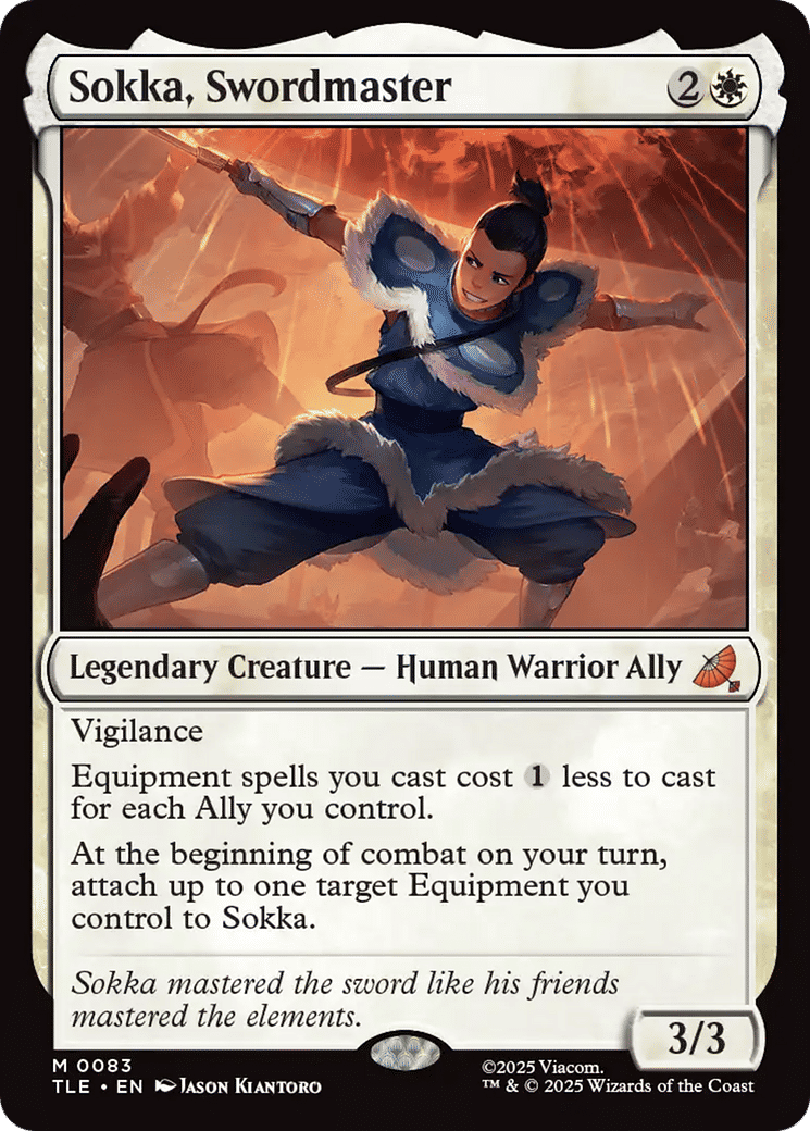 Sokka, Swordmaster — Avatar: The Last Airbender Eternal — Magic: The Gathering