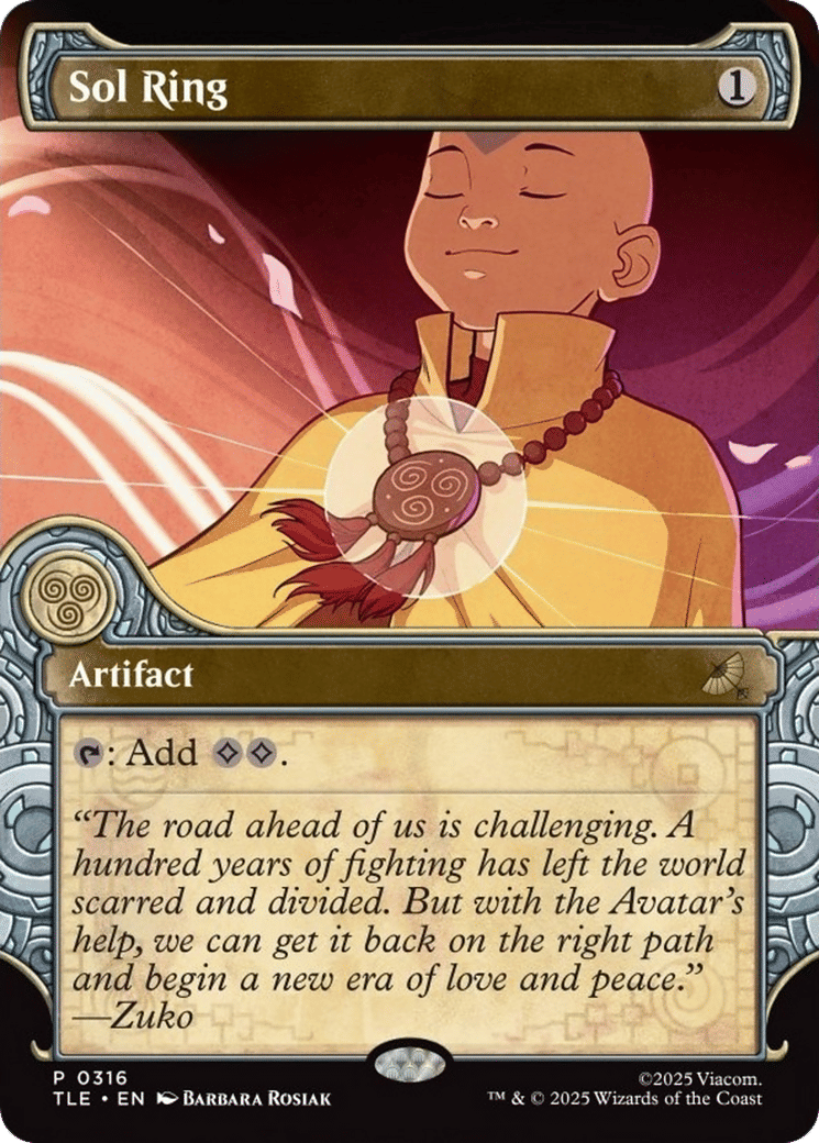 Anneau solaire — Avatar: The Last Airbender Eternal — Magic: The Gathering