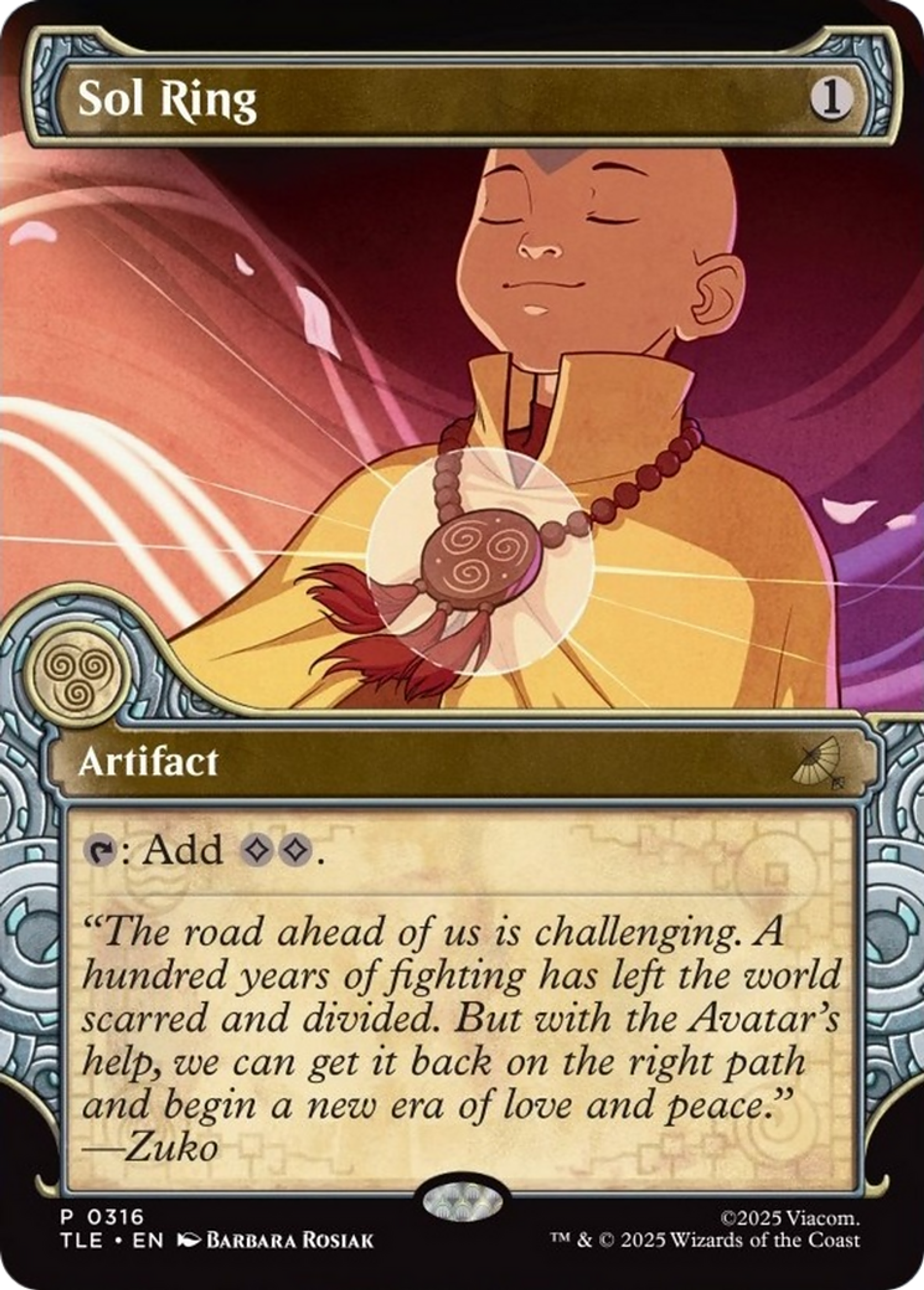 Sol Ring — Avatar: The Last Airbender Eternal — Magic: The Gathering