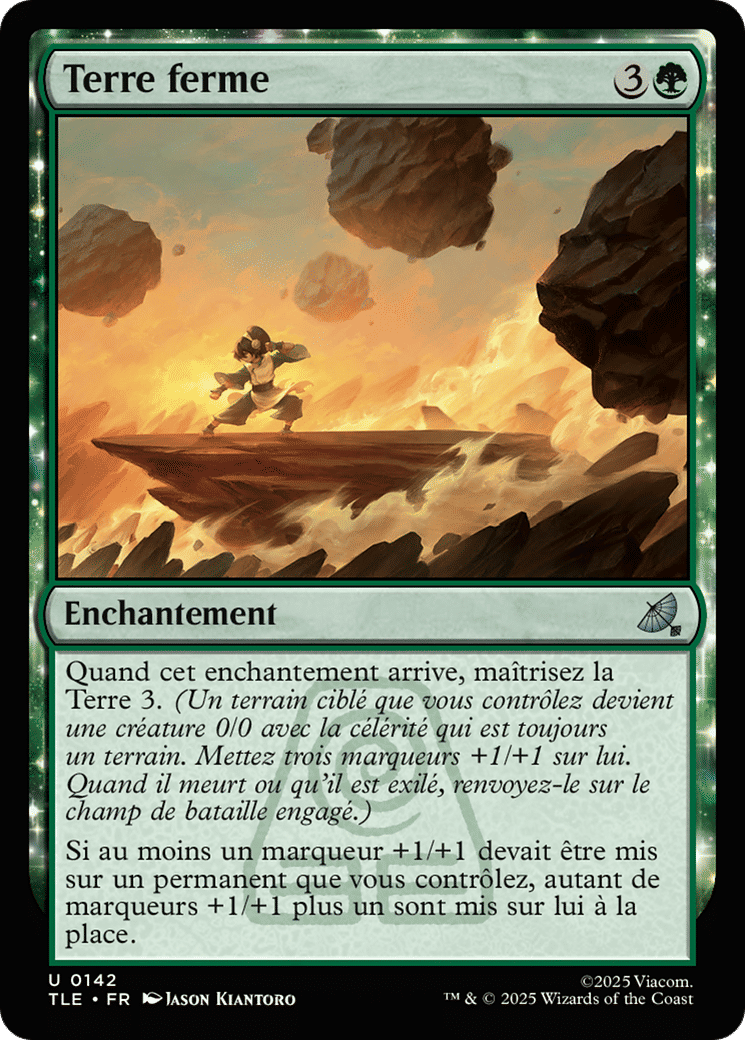 Terre ferme — Avatar: The Last Airbender Eternal — Magic: The Gathering