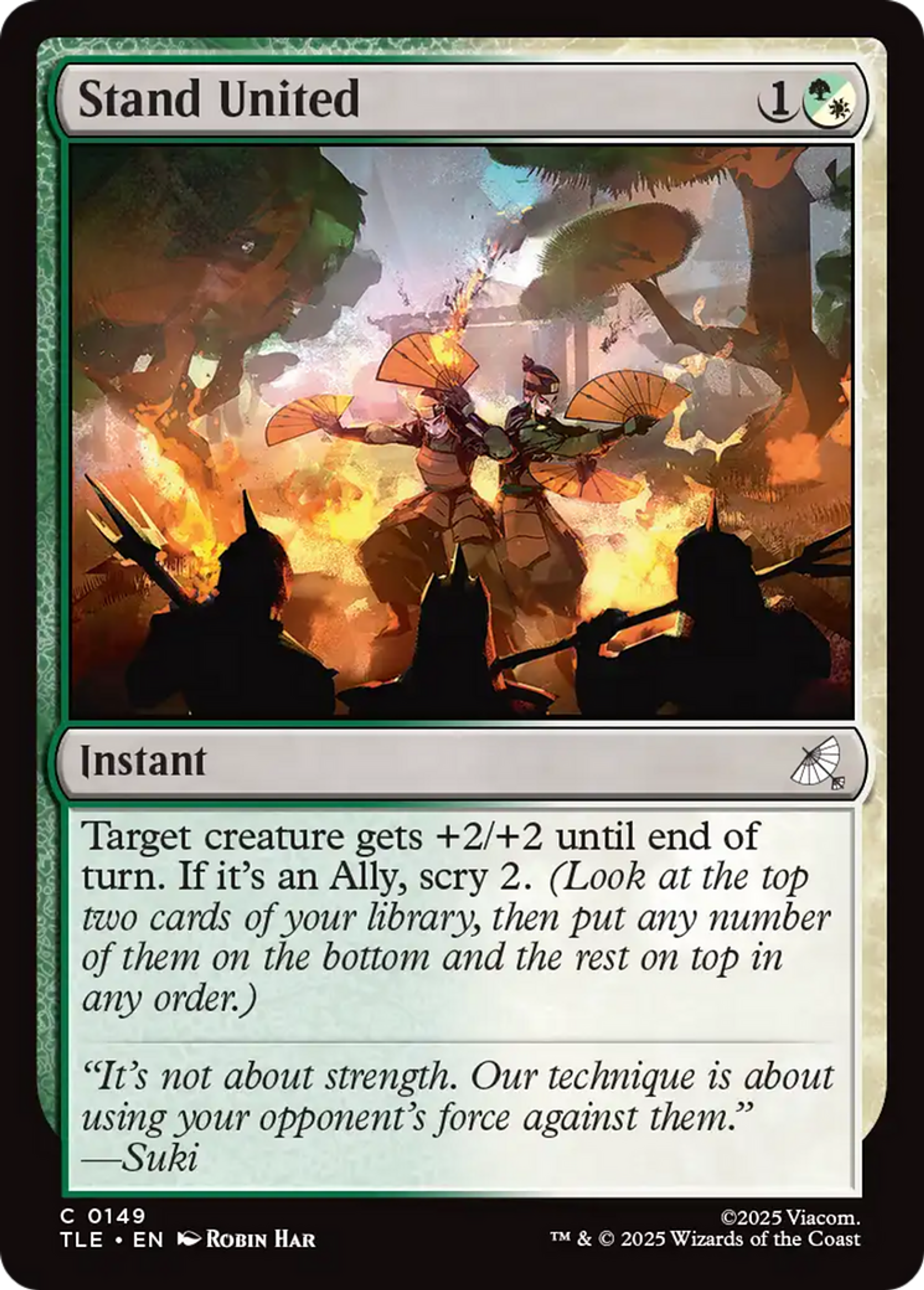 Stand United — Avatar: The Last Airbender Eternal — Magic: The Gathering
