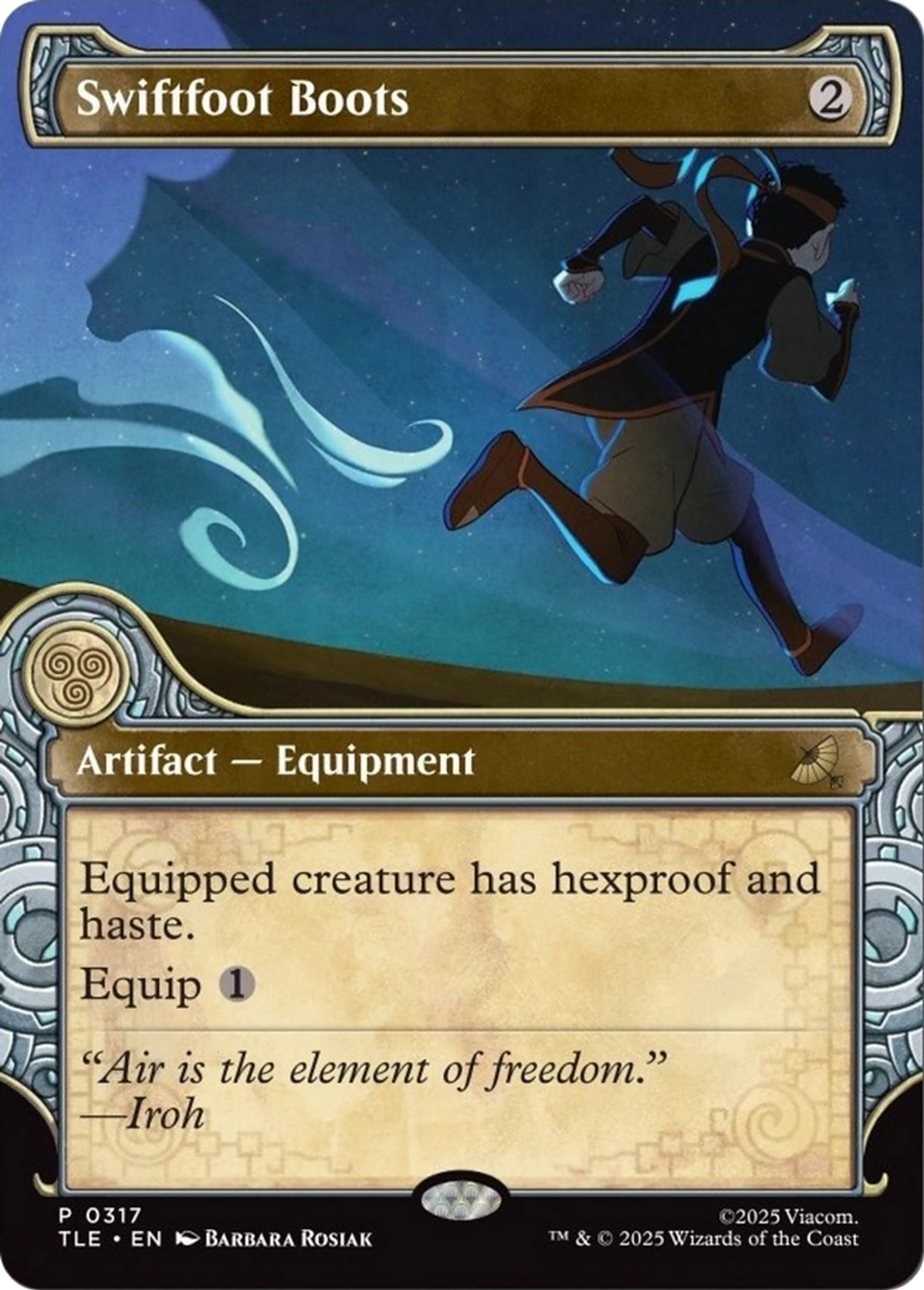 Swiftfoot Boots — Avatar: The Last Airbender Eternal — Magic: The Gathering