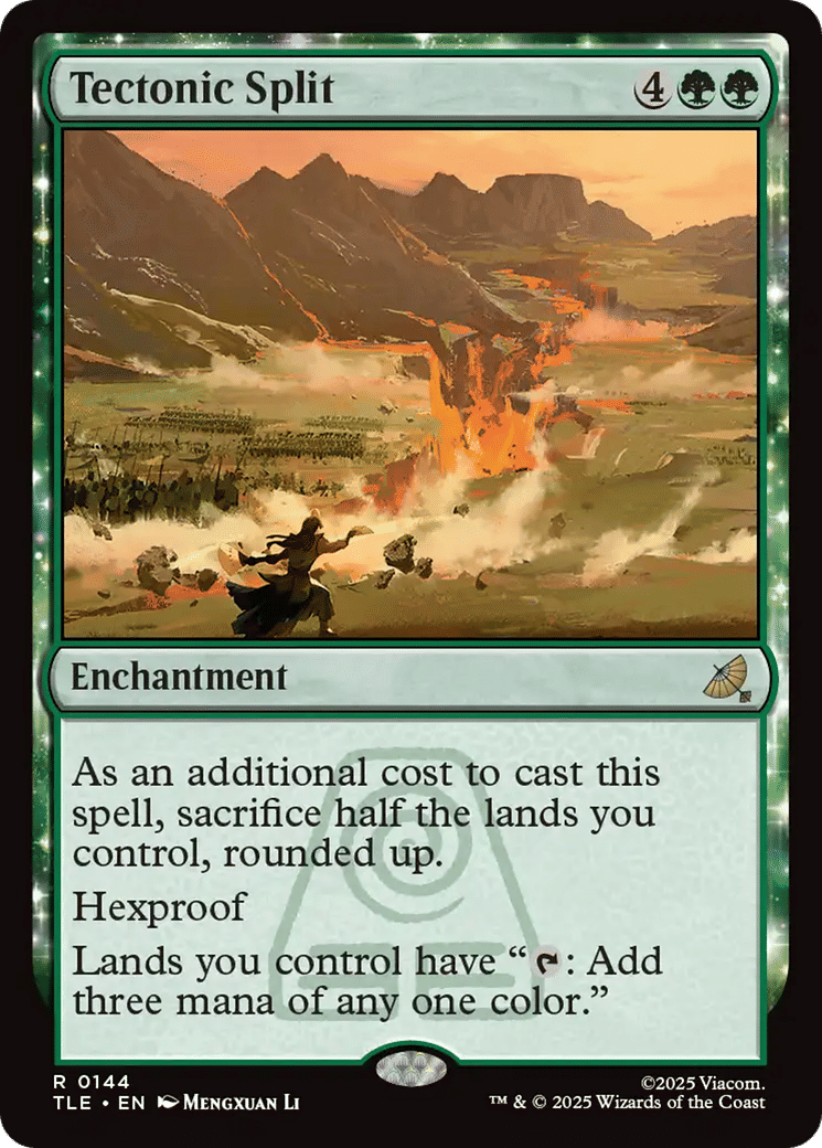 Tectonic Split — Avatar: The Last Airbender Eternal — Magic: The Gathering