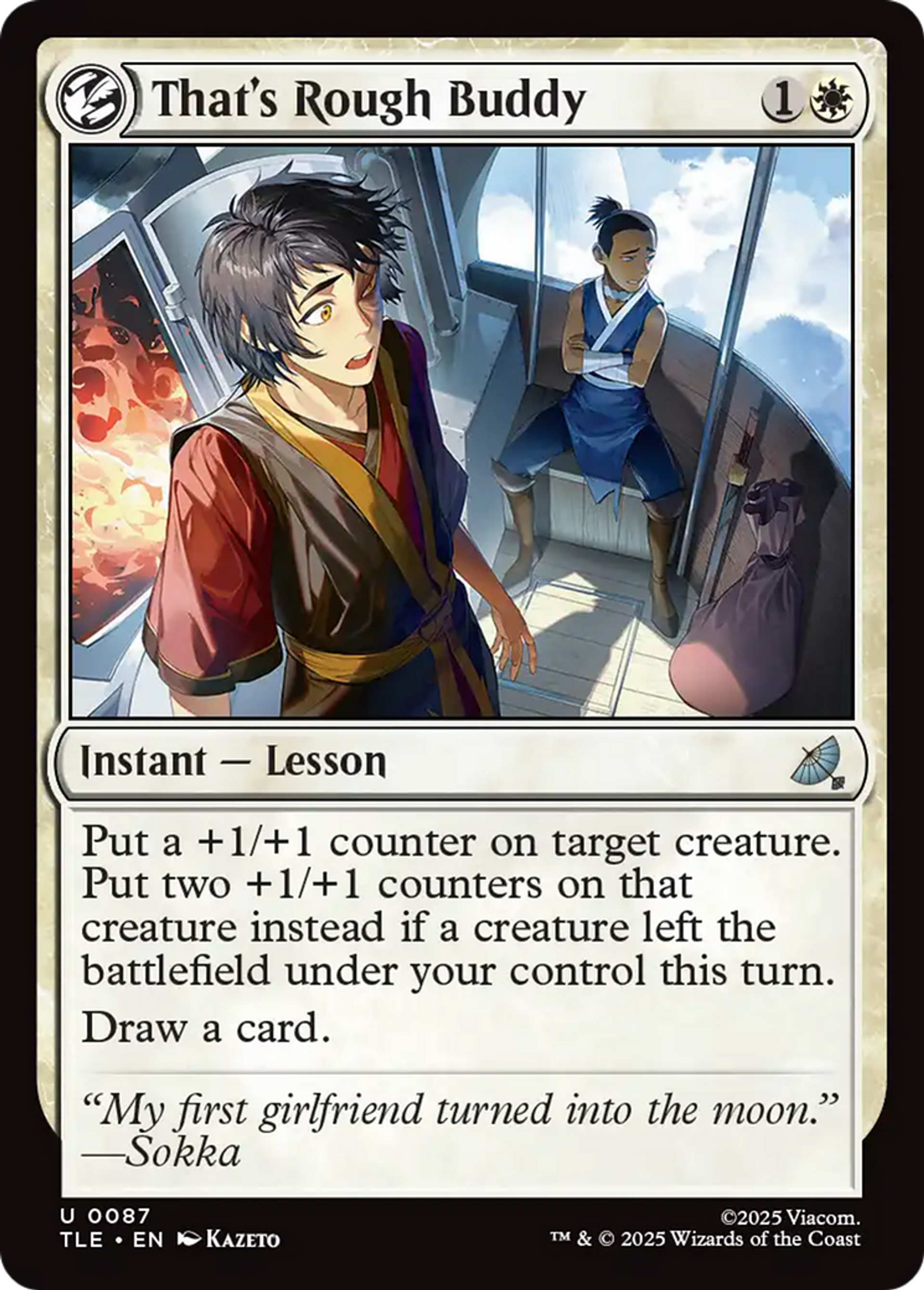 That's Rough Buddy — Avatar: The Last Airbender Eternal — Magic: The Gathering