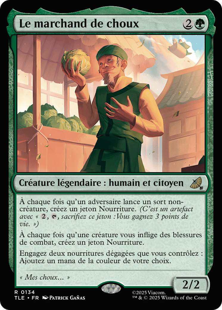 Le marchand de choux — Avatar: The Last Airbender Eternal — Magic: The Gathering