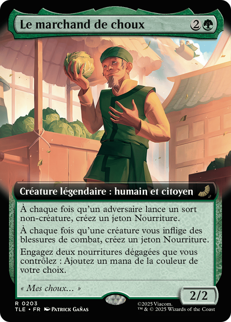 Le marchand de choux — Avatar: The Last Airbender Eternal — Magic: The Gathering