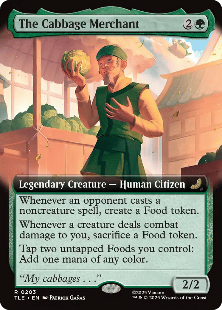 The Cabbage Merchant — Avatar: The Last Airbender Eternal — Magic: The Gathering