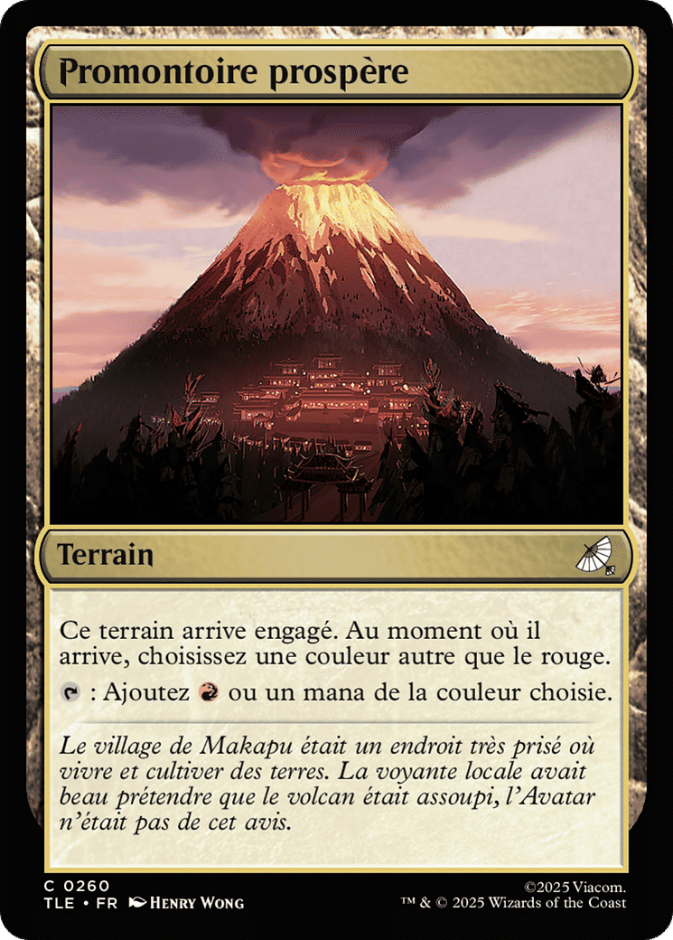 Promontoire prospère — Avatar: The Last Airbender Eternal — Magic: The Gathering