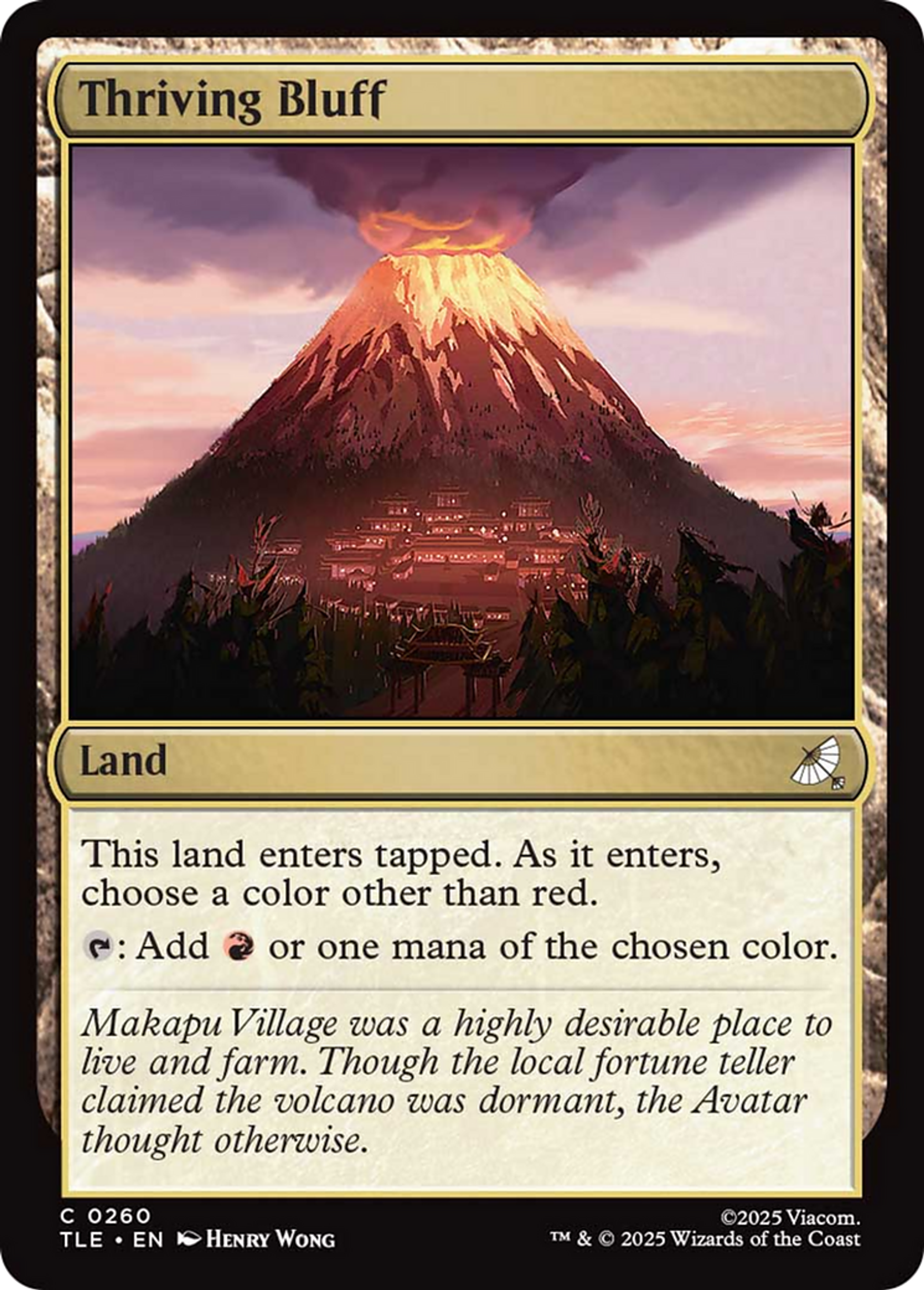 Promontoire prospère — Avatar: The Last Airbender Eternal — Magic: The Gathering