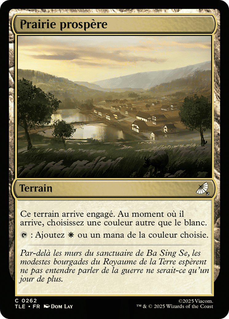 Prairie prospère — Avatar: The Last Airbender Eternal — Magic: The Gathering
