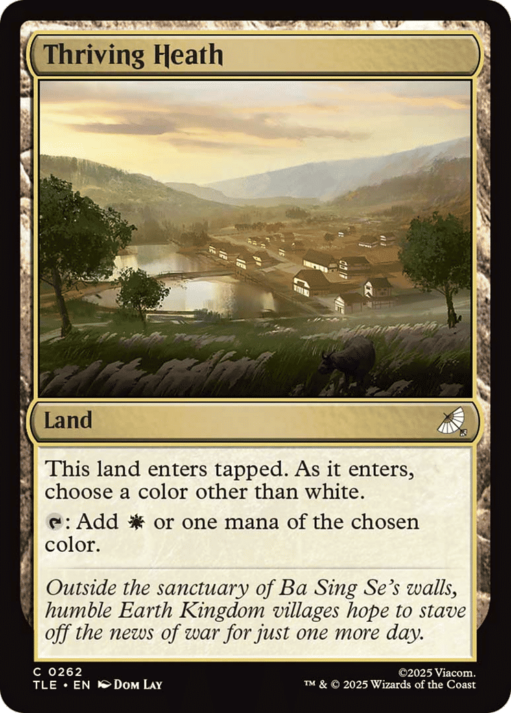 Thriving Heath — Avatar: The Last Airbender Eternal — Magic: The Gathering